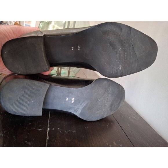 Bandolino Nest Black Leather Loafer/Pre-owned, Sz. 7N EUC - Picture 8 of 10